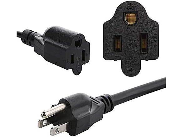 Qlfecle 1 to 3 Outlet Power Splitter
