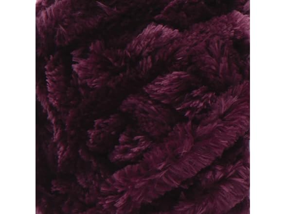 Bernat Yarn Velvet Plus Burgundy Plum