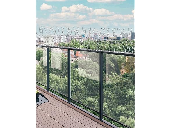 Bird Spikes with Stainless Steel Base