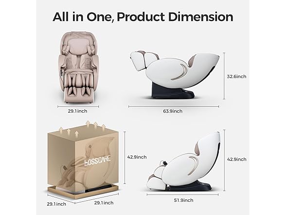 BOSSCARE Zero Gravity Massage Chair