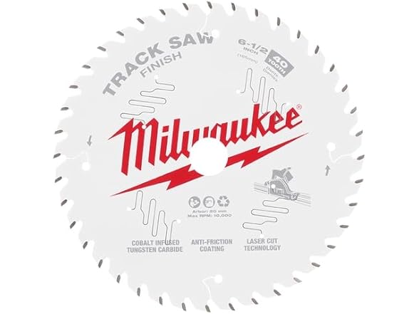 Milwaukee 40Teeth Finish Track Saw Blade