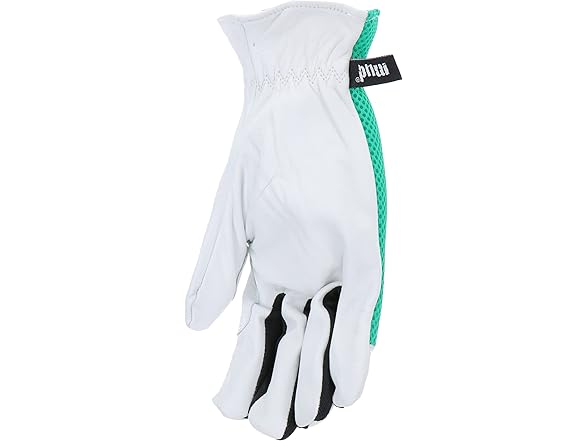 MUD 033G Natural Garden Gloves, Goatskin