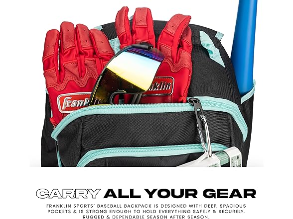 Franklin Sports MLB Gameday Kids Equipment Bat Bag - Gallery 3