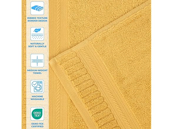 Superior Venice Zero Twist Cotton Towels - Your Choice