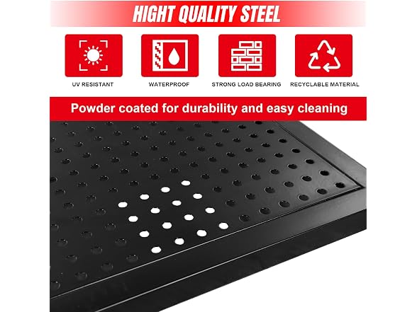 Torin 22 Piece Metal Wall Pegboard Utility Tool Storage System