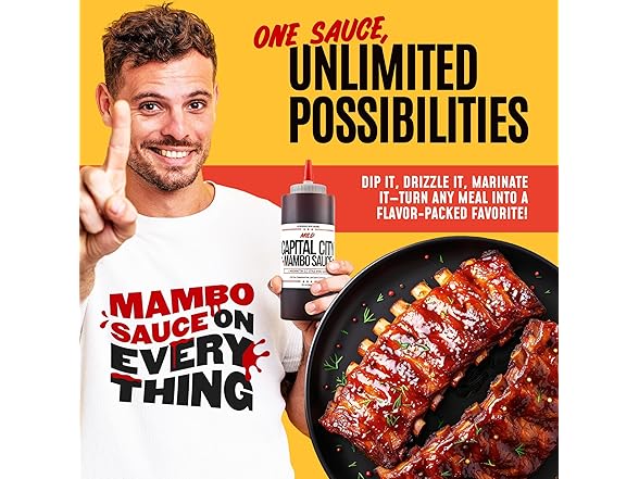Capital City Mambo Sauce 12oz