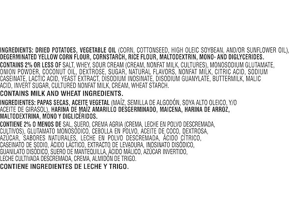 Pringles Sour Cream and Onion Potato Crisps 2.5oz