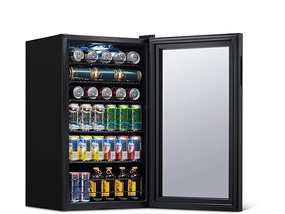 Newair Freestanding Beverage Fridge - 126 Cans