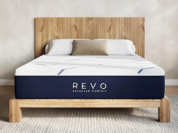 REVO Sleep 14-Inch Gel Memory Foam Mattress, King