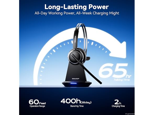 Waxop BT 6.0 Noise Cancel Headset