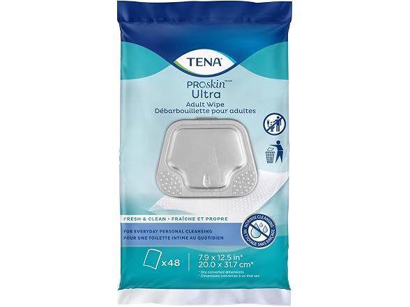 TENA TENA ProSkin Ultra Body Wipes for