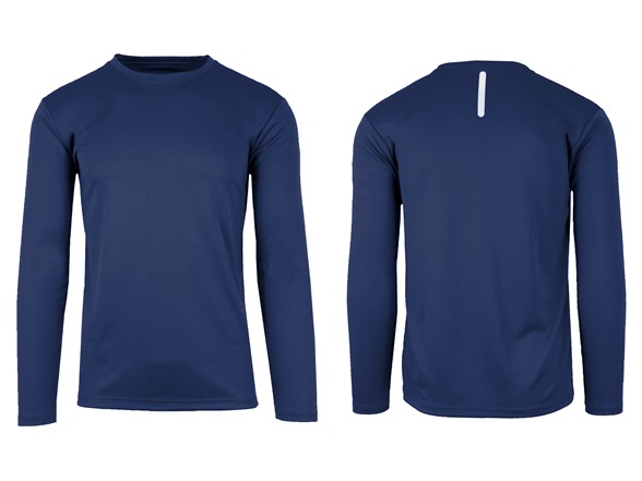 4Pk Mens L/S Performance T-Shirt (S-2XL)