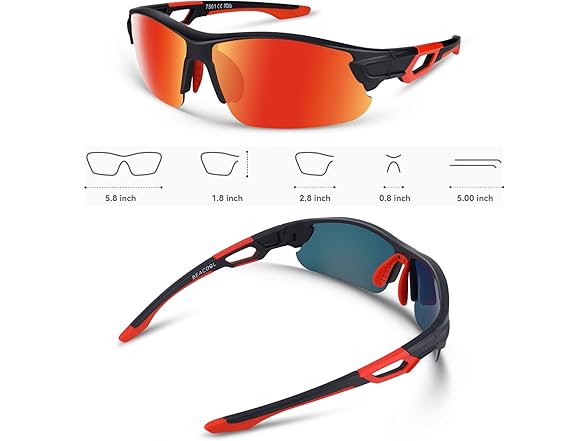 BEACOOL Polarized Sports Sunglasses