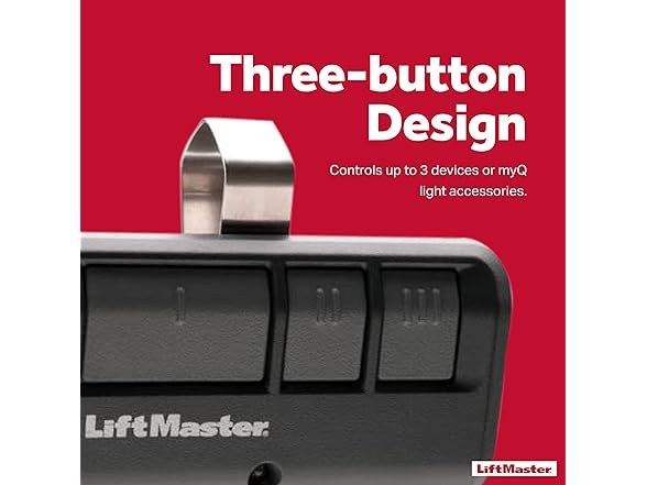 LiftMaster 893Max Security+ 2.0 Remote (3-Button)