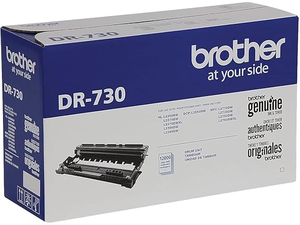 Brother BROTHER DR730 Brother Genuine DR730 Drum Unit, Up to