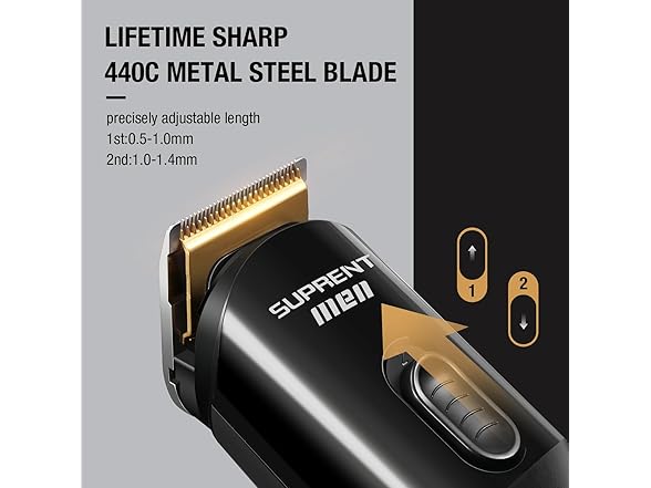 SUPRENT Beard Trimmer for Men - 16 Pieces Mens Grooming Kit