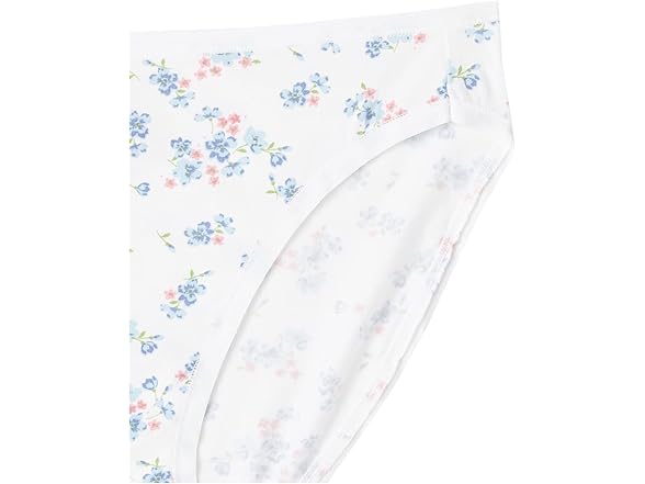 Cotton High Leg Brief Underwear, Pack of 6