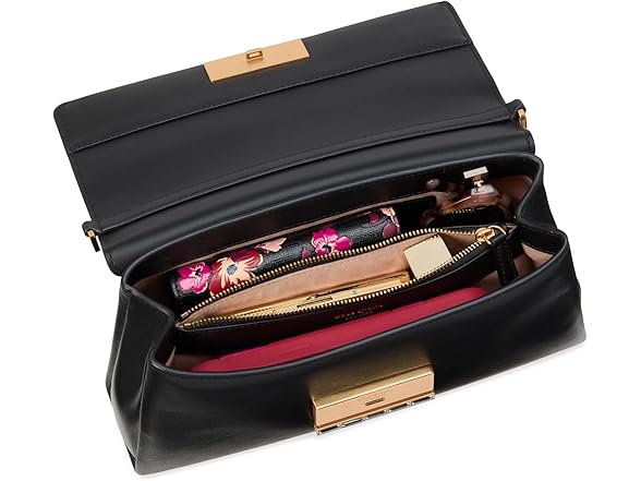 Kate Spade Grace Lock Leather Clutch
