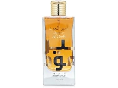 $15.99, Was $31, 48% Off! Lattafa Ameer Al Oud Intense Oud EDP, 100-mL  (By the Fireplace Twist) dealfomo