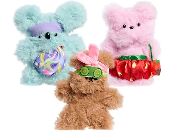 Just Play Knotz Beary Fundae 3-Pack