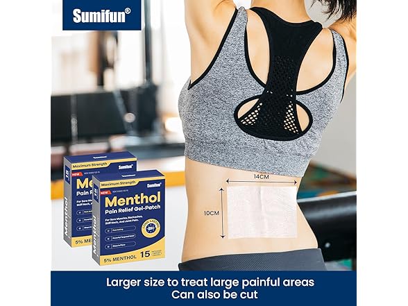 Sumifun Medicated Cold Hot Patches - 30 Count