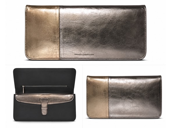 French Connection Foldover Clutch
