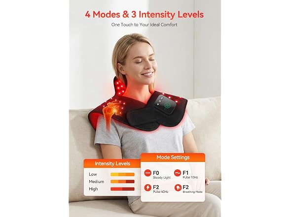LAFCARE Red Light Therapy for Neck