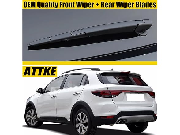 ATTKE 3 Wipers Front Windscreen Wiper Blades
