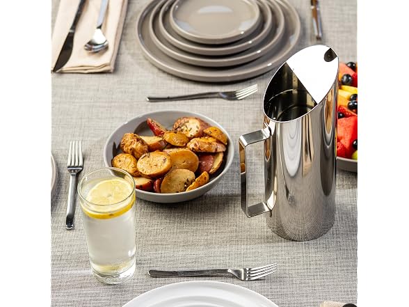 TableCraft Flynn Collection™ 24 Oz.Round Serving Bowl, Dove Glossy