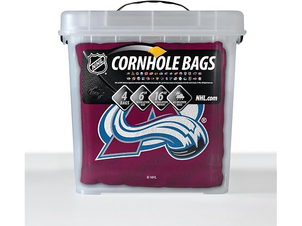 YouTheFan NHL Cornhole Bags (4-Pack)