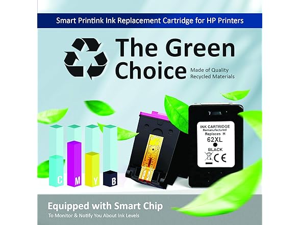 Smart Printink 62XL HP Ink Set
