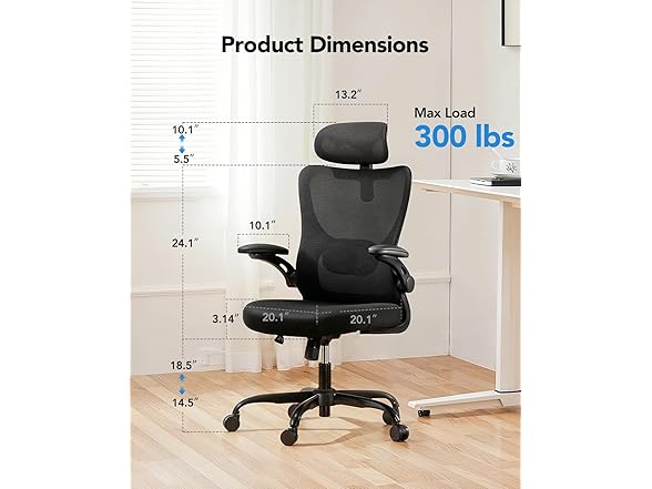 HUANUO W1101 Ergonomic Office Chair