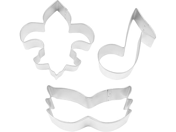 R&M Mardi Gras Cookie Cutter Gift Set