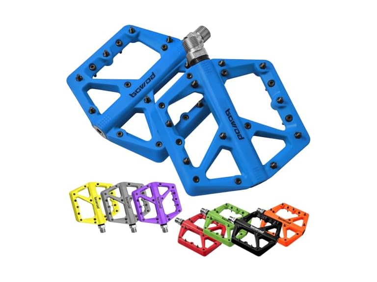 Light MTB Bike Pedals, 9/16" Spindle