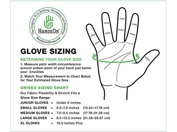 Handson Pet Grooming Gloves