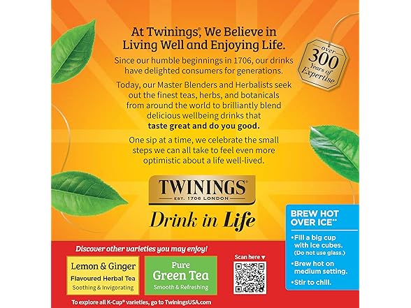 24CT Twinings Decaffeinated English Breakfast KCups