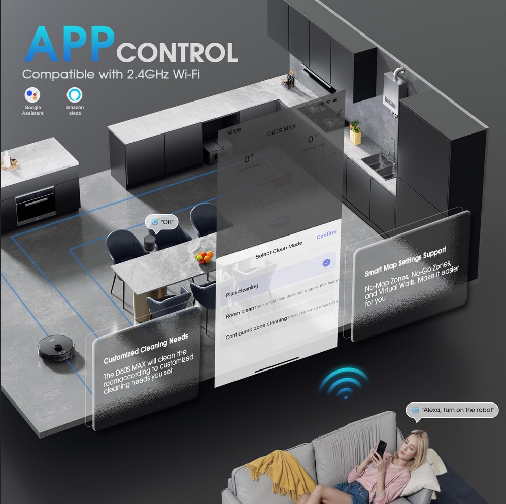 SHELIKI 3-in-1 Robot Vacuum and Mop - Gallery 14