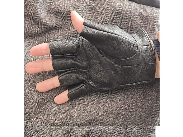 MAYSONG 1 Pair men Steampunk Gloves