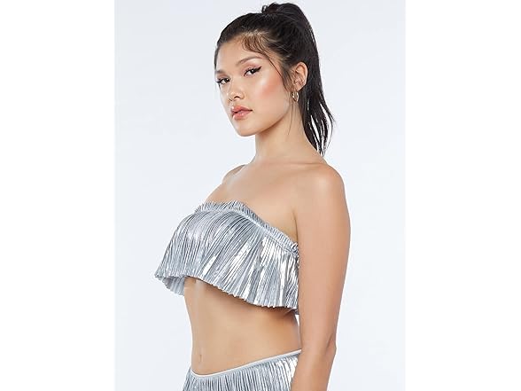 Savage Women's Bra Silver (XL)