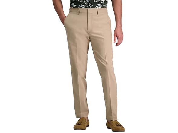 Haggar (36W x 29L) Smart Wash® Slim Sorona Pant