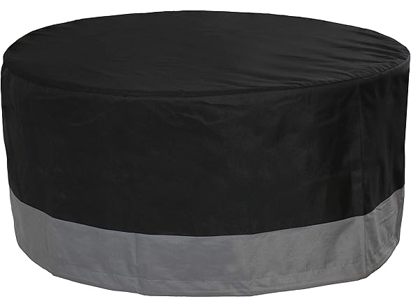 Sunnydaze Decor NY-258 Round Fire Pit Cover 30in Black