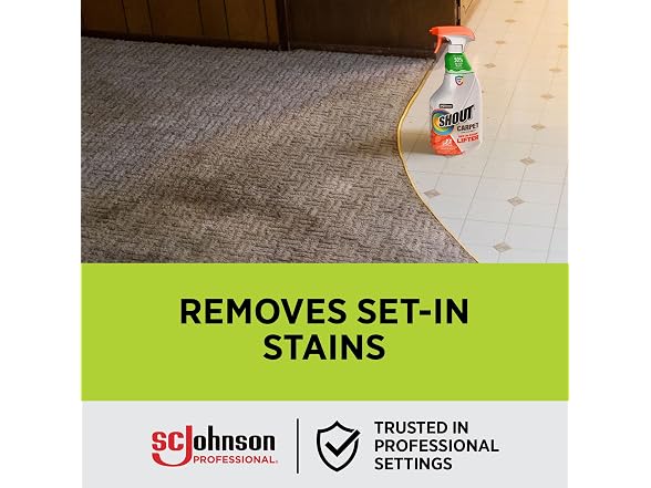 Shout Carpet Stain Remover 22 oz 8 Pack