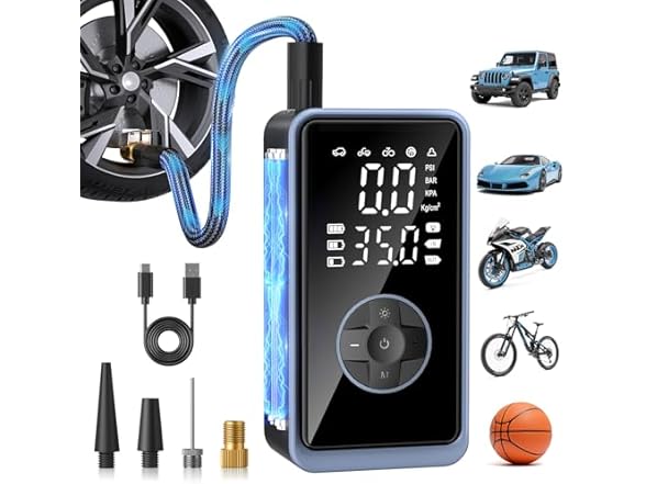 Meikakka Tire Inflator and Air Compressor