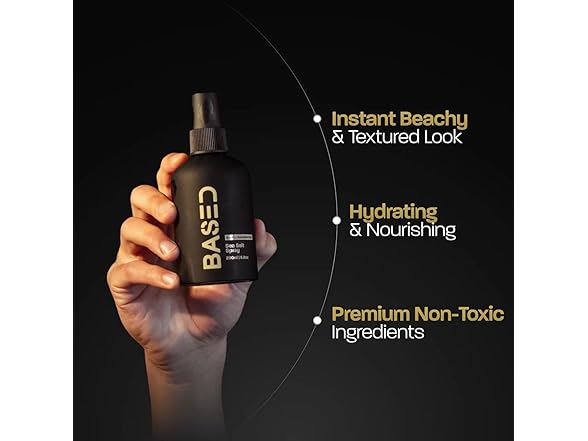 BASED Sea Salt Spray for Hair Volume 6.8oz