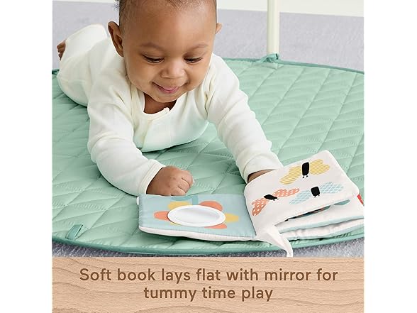 Fisher-Price Wood Baby Playmat Lay & Play