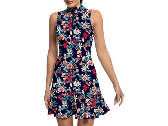 Ggov Women Tennis Dress Women Golf Dresses Shorts