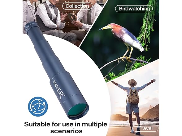 Gskyer 25x50 Monocular Telescope