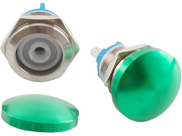 Mushroom Push Button Switch 2Pcs IP65
