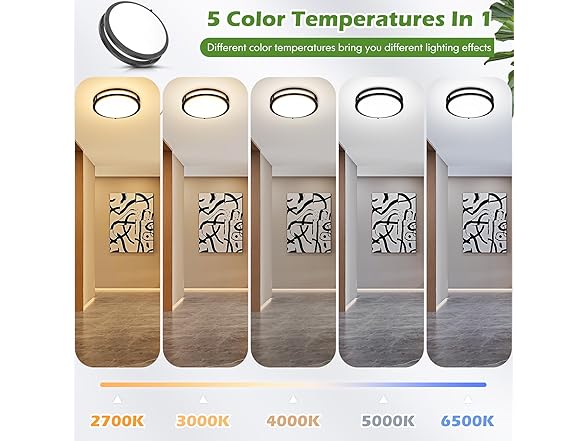 GoBright 16 Inch 50W LED Ceiling Lights