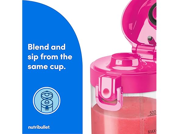 nutribullet Portable Blender, Pink